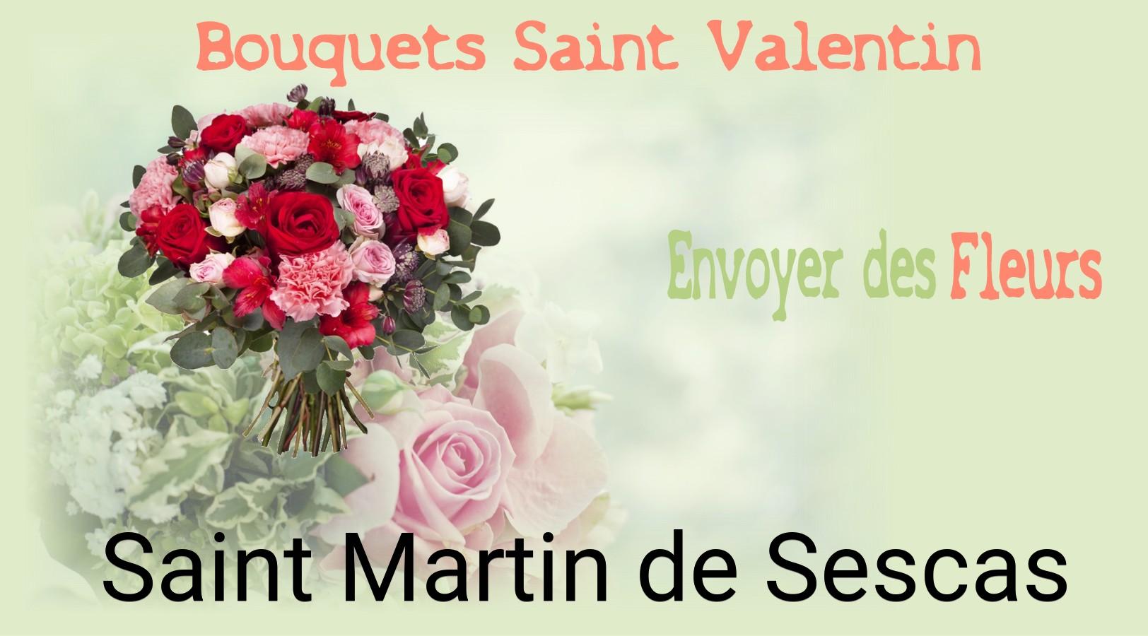 Roses de Saint-Valentin livrées à Saint-Martin-de-Sescas